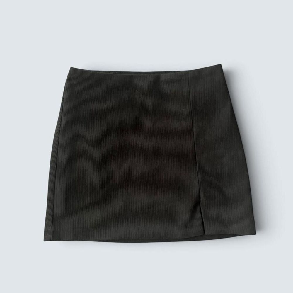 House-of-harlow Women's Black and Grey Skirt